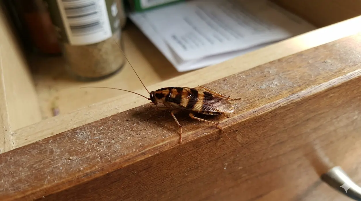 Brown Banded Cockroach